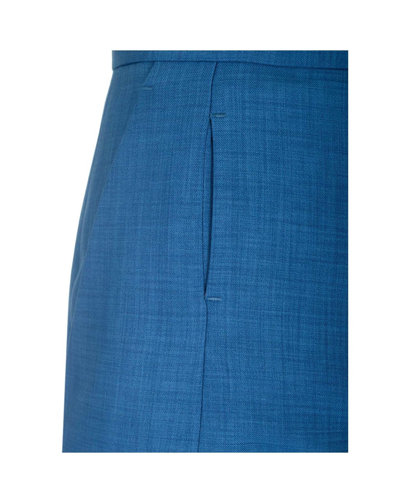 Tory Burch Wide Leg Pants - Blue