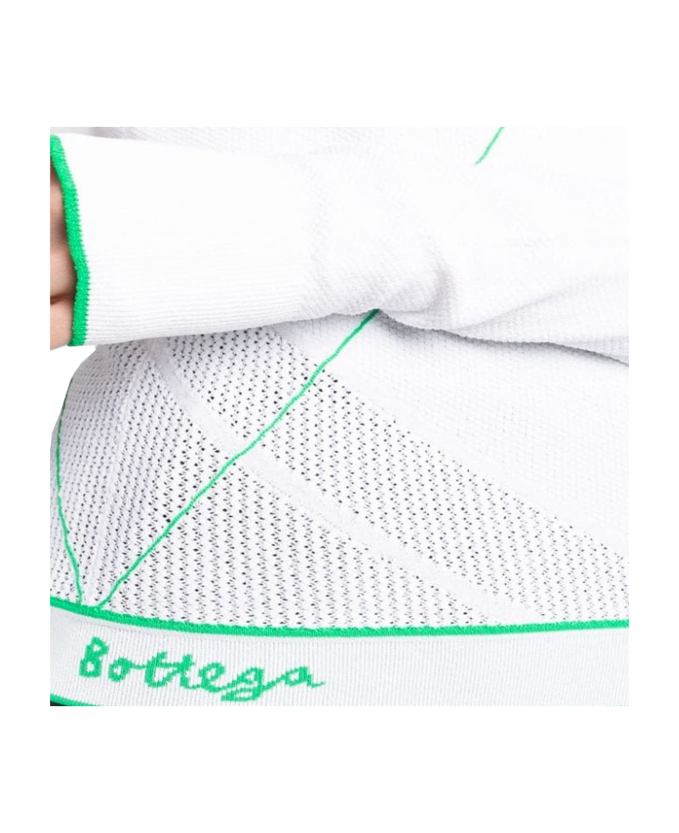 Bottega Veneta Logo Sweater - White ニットウェア