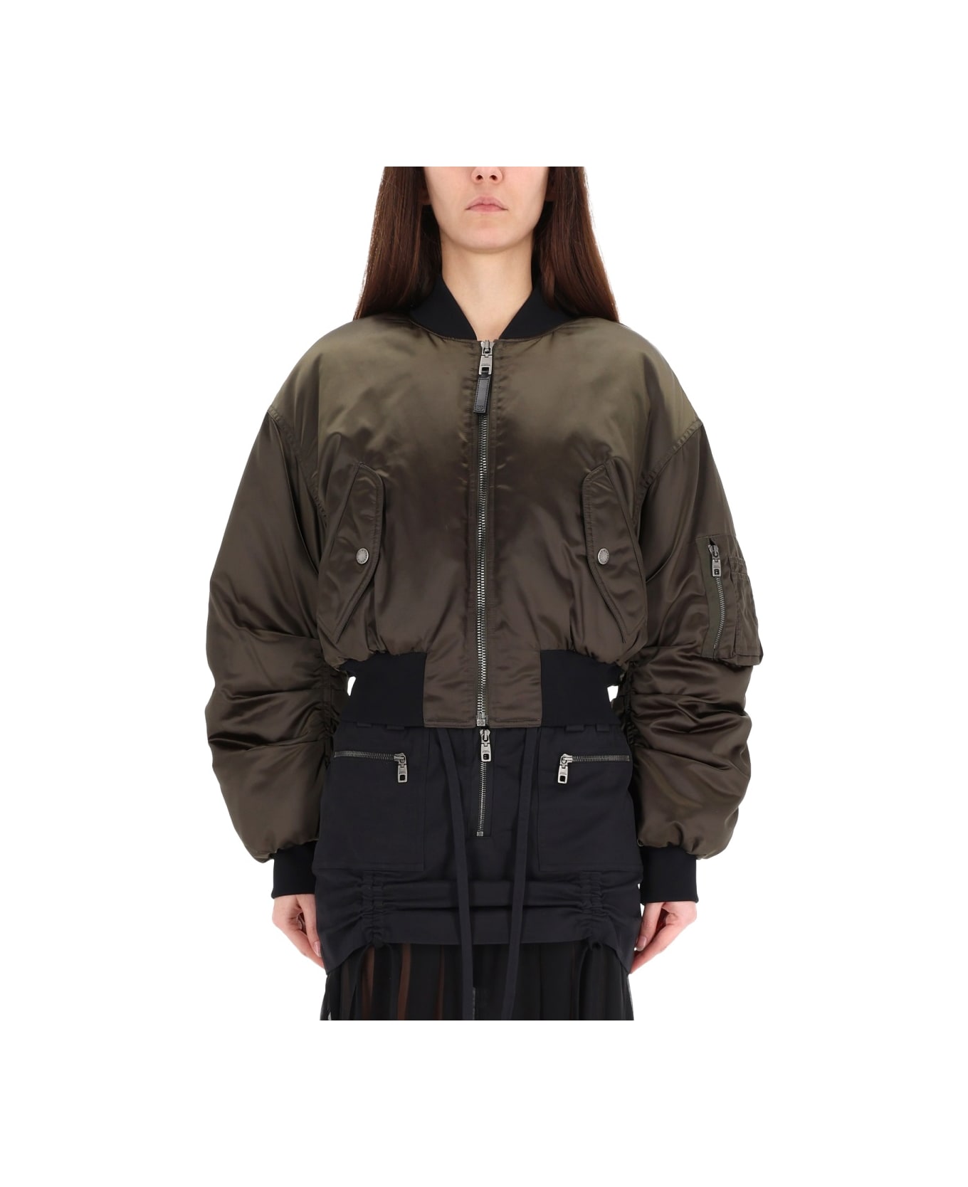 Dolce 
Gabbana Nylon Canvas Over Jacket - BLACK ジャケット