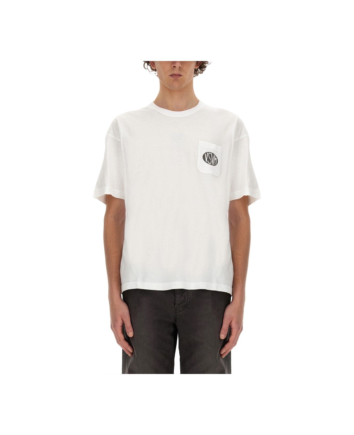 Visvim T-shirt With Logo - WHITE シャツ