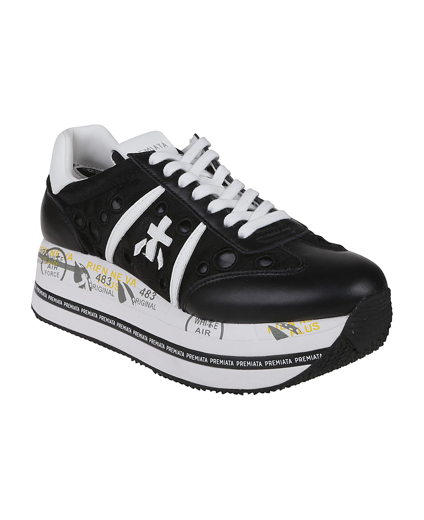 Premiata Beth Sneakers - Black スニーカー