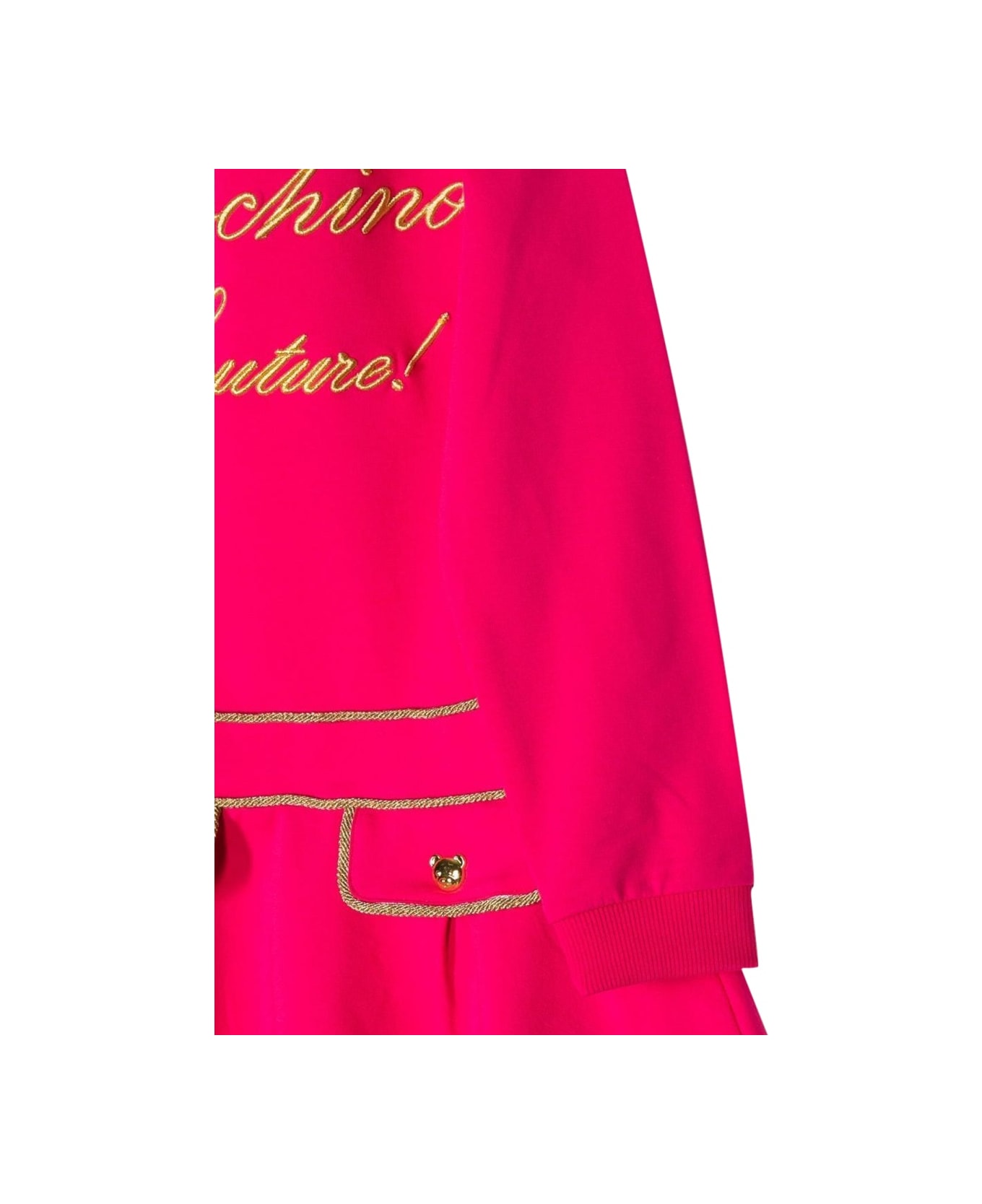Moschino Logo Dress - FUCHSIA