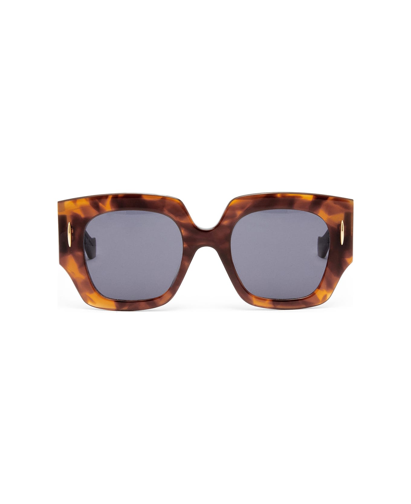 Loewe Lw40129u Chunky Anagram 53v Sunglasses - Marrone
