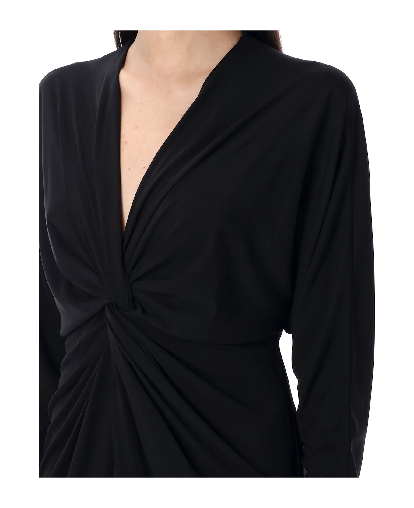 Anine Bing Mathilde Mini Dress - BLACK