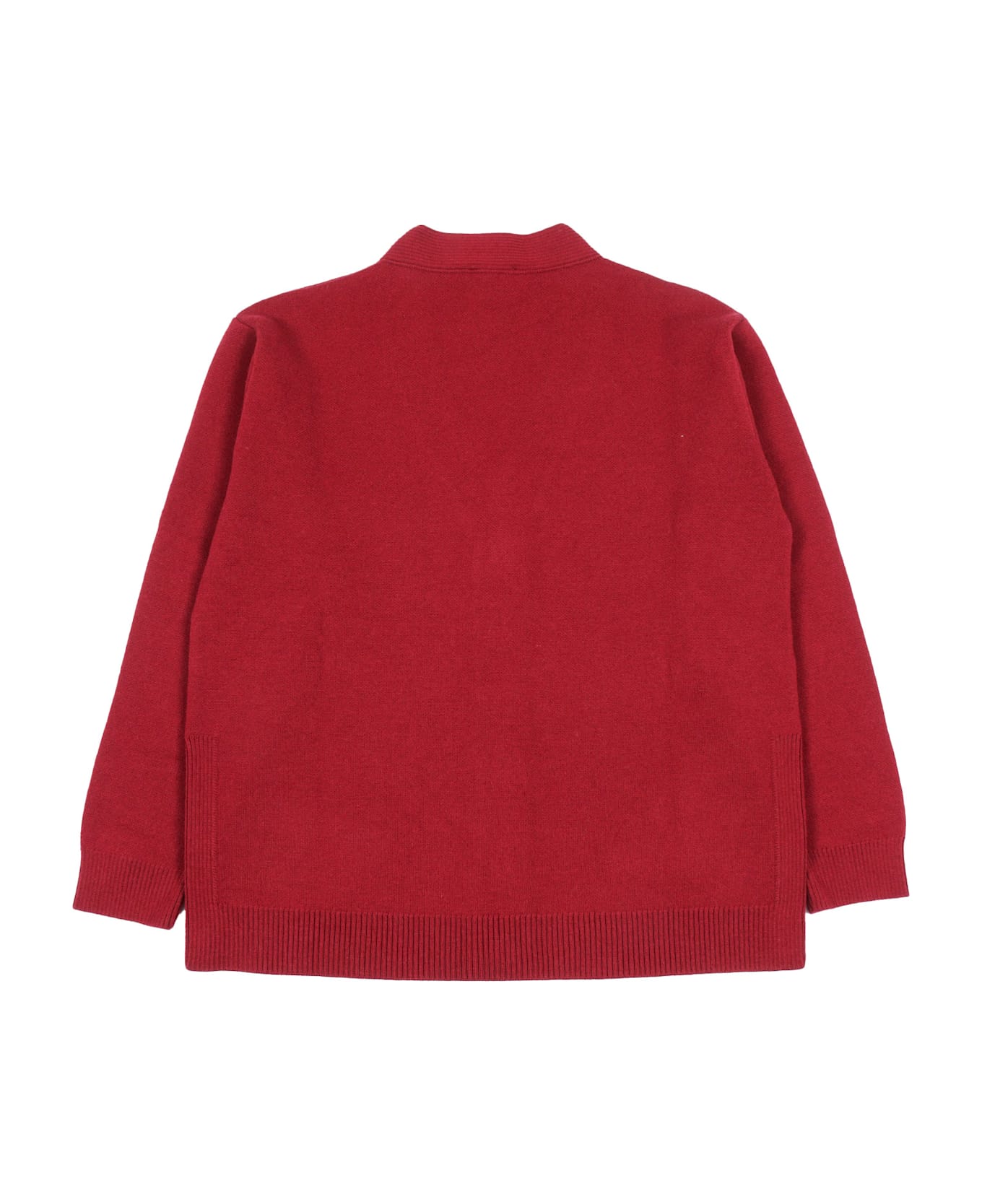 Fendi Wool Knitted Cardigan - RED