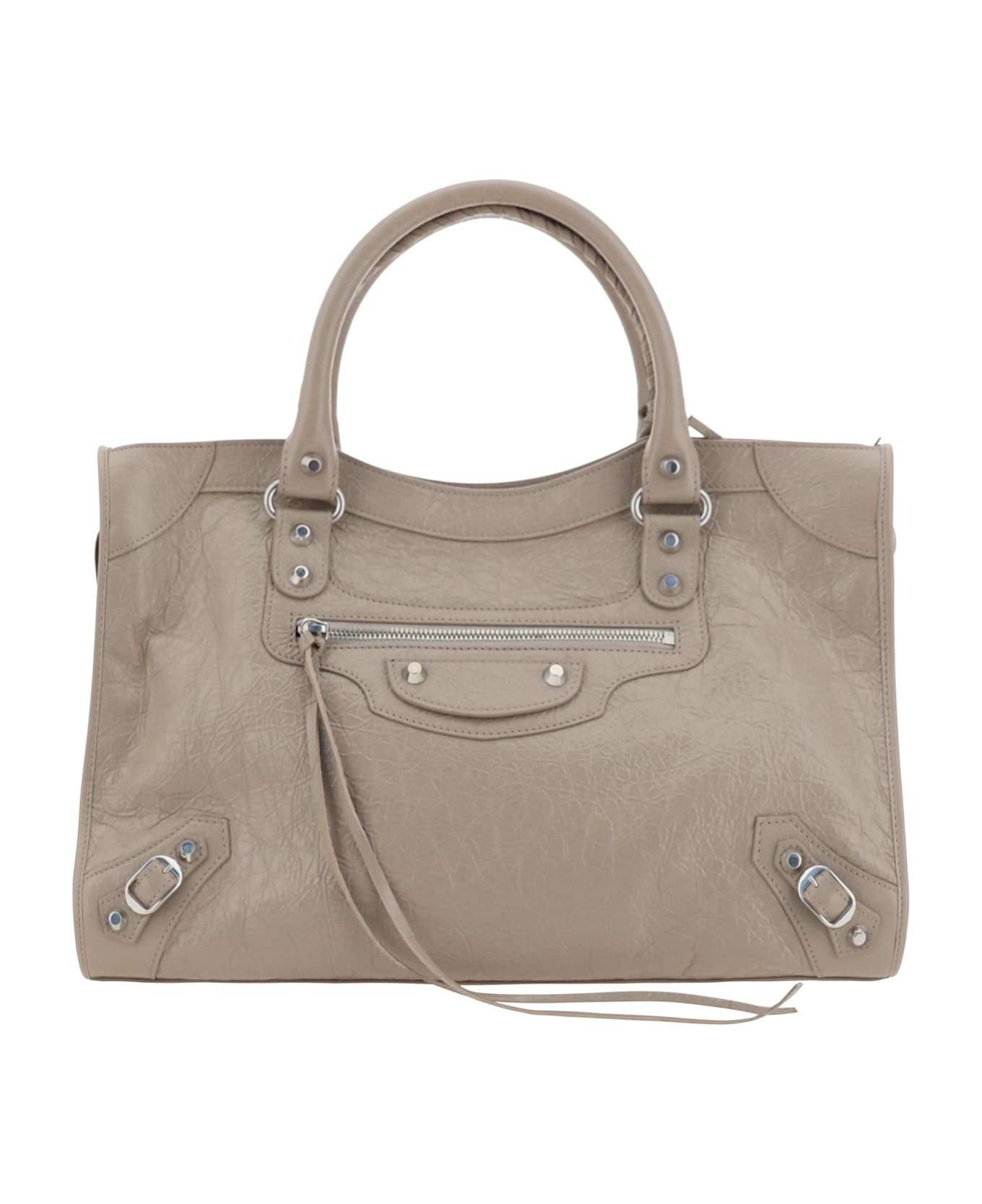 Balenciaga Le City Medium Handbag - Grey