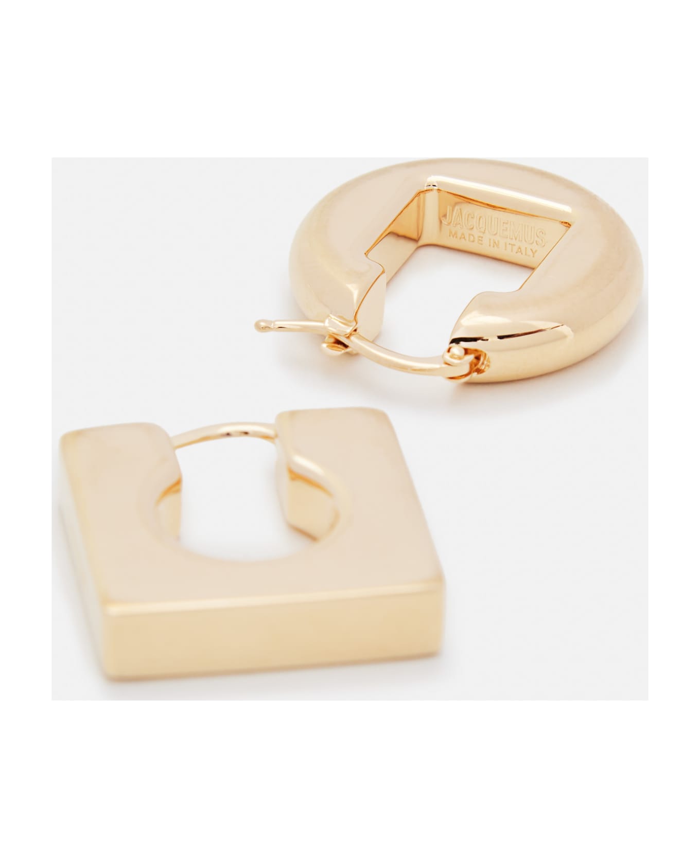 Jacquemus Les Boucles Rond Carre Earrings | italist, ALWAYS