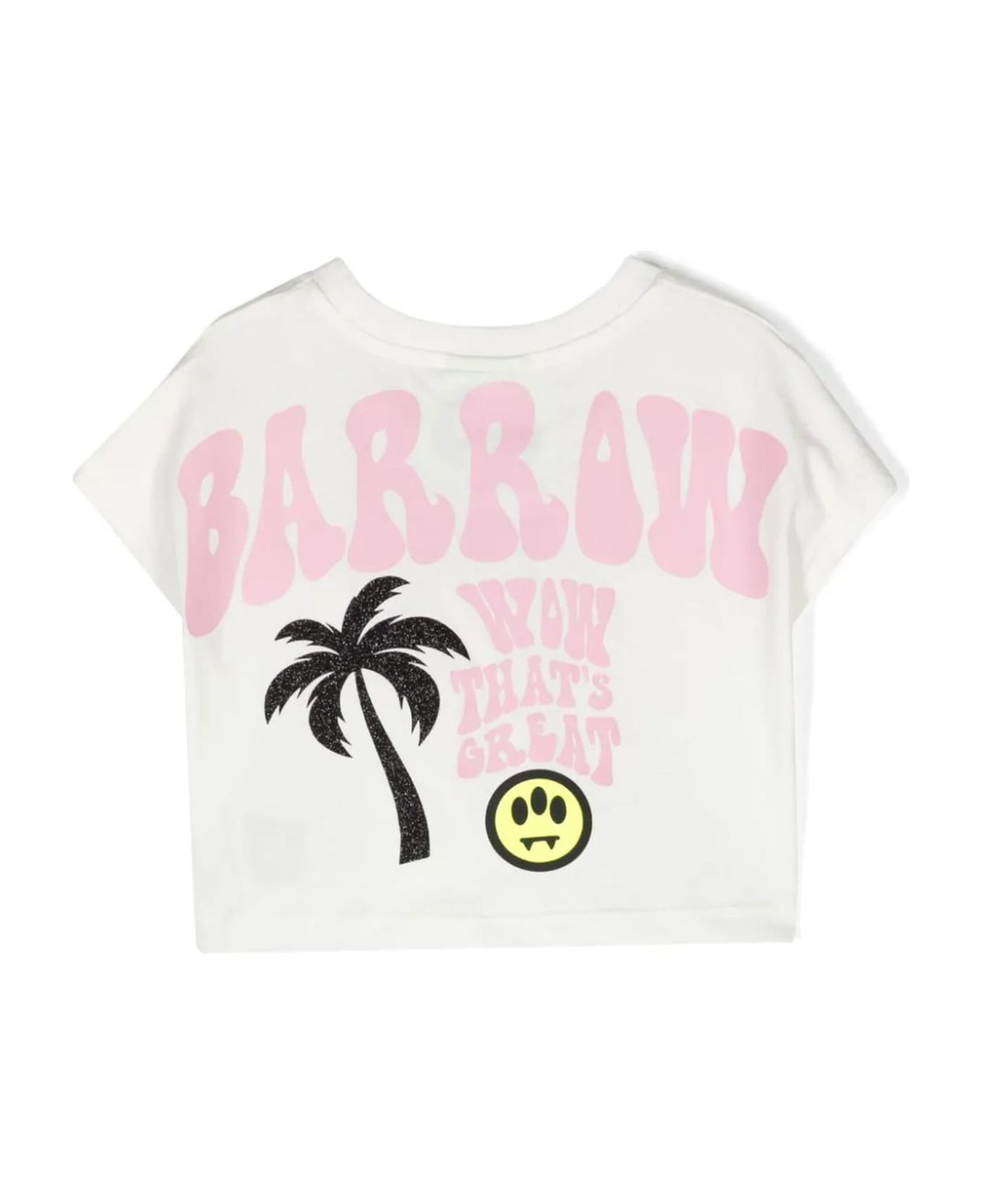 Barrow 's Top White - White Tシャツ＆ポロシャツ