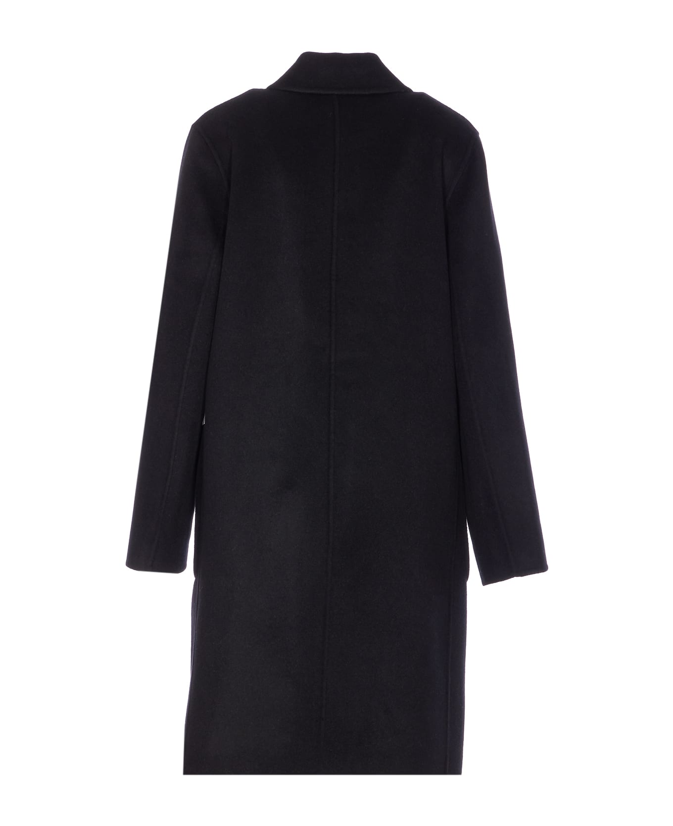 Tory Burch Jacquard T-monogram Coat - Black