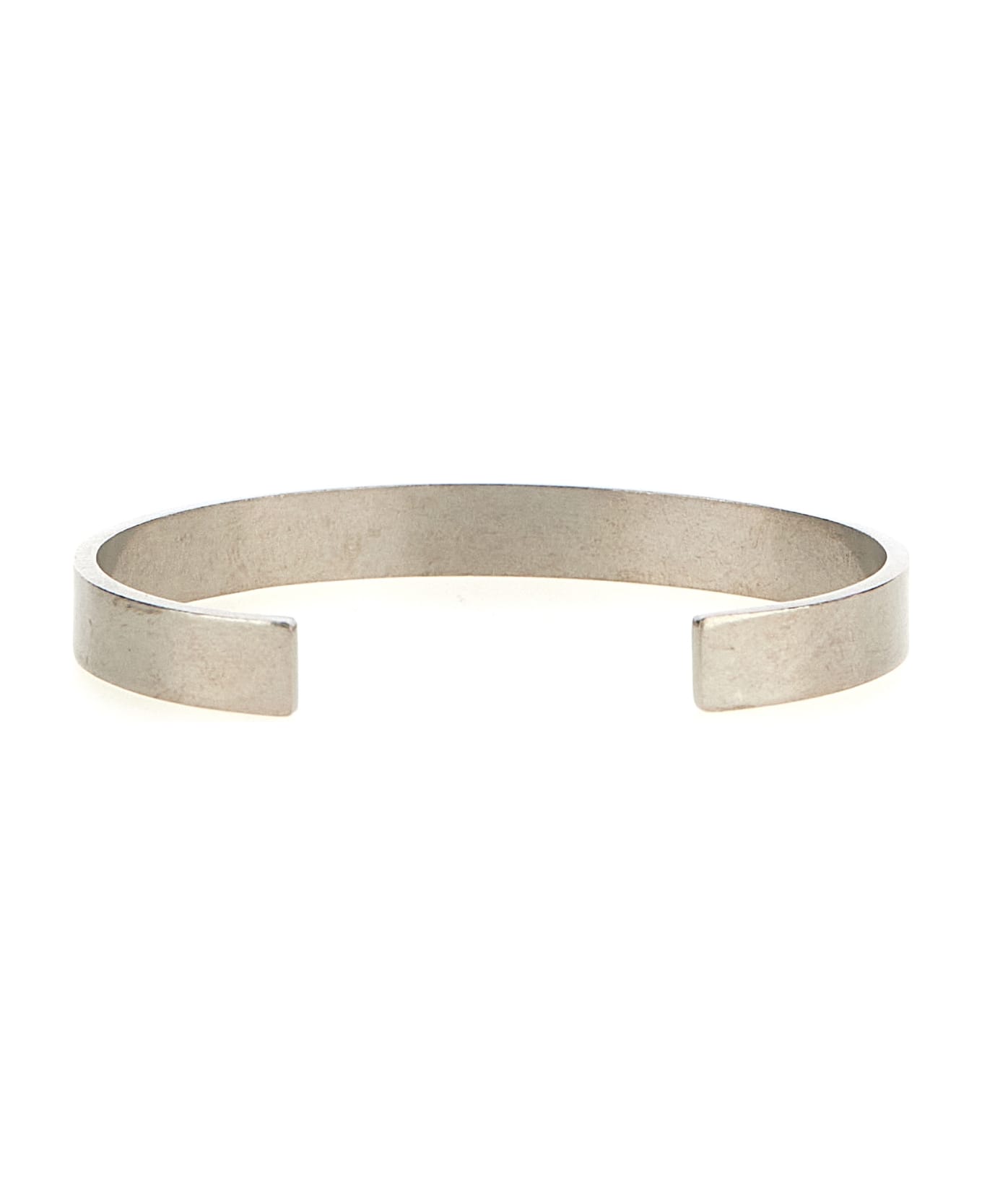 Maison Margiela 'logo Reference' Bracelet - Silver