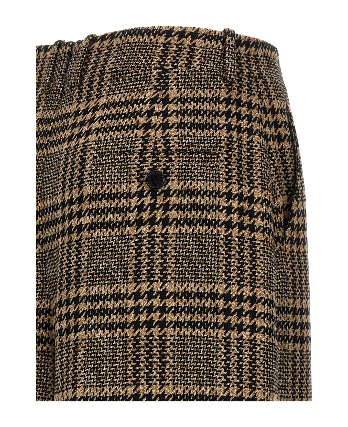 Saint Laurent Prince Of Wales Skirt - Multicolor