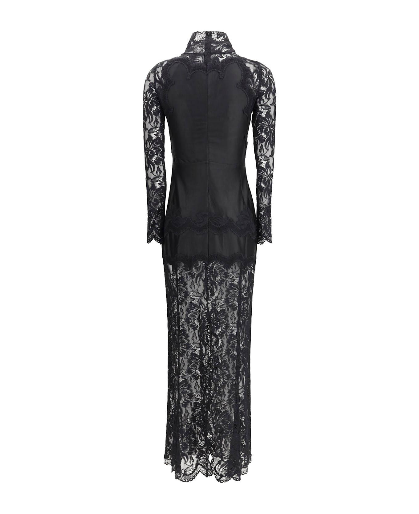 Paco Rabanne Laced Long Dress