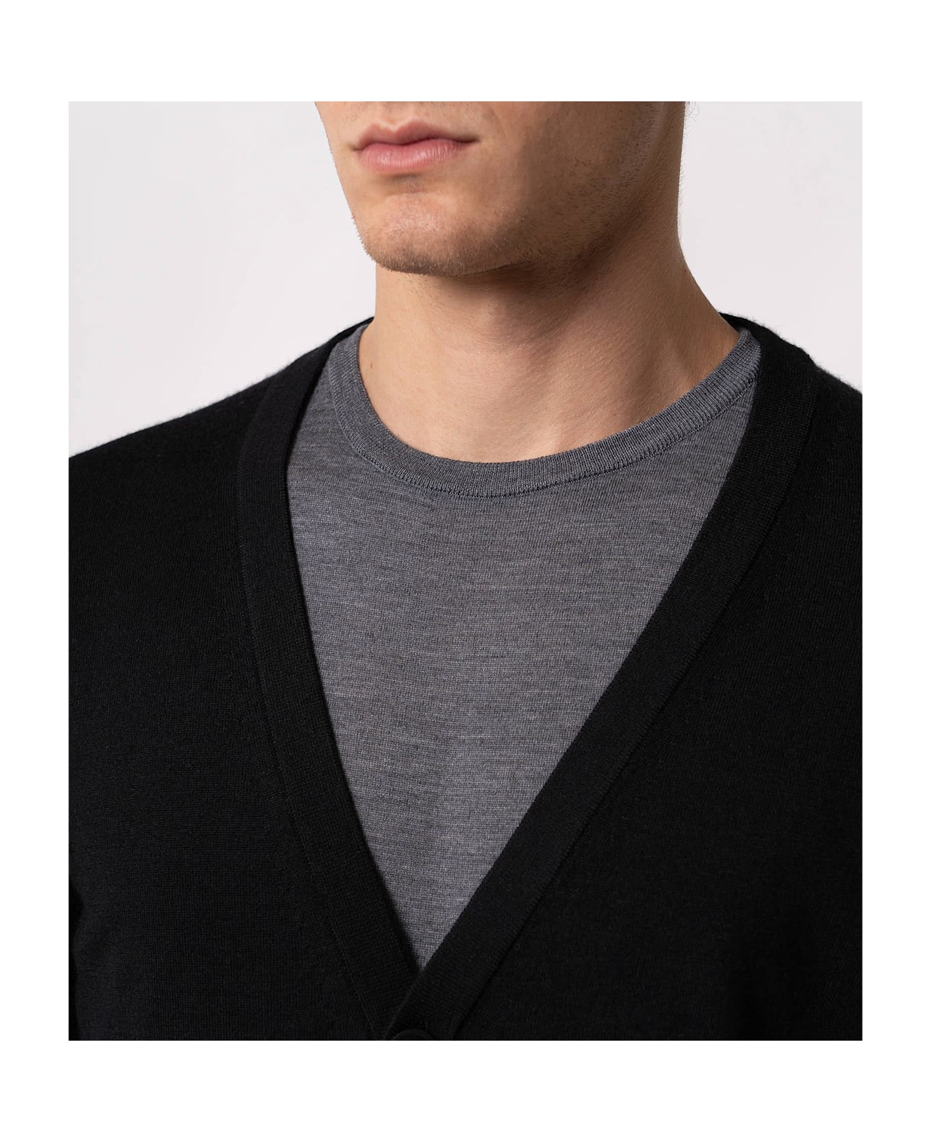 Larusmiani Cardigan Spirit 54 Cardigan - Black