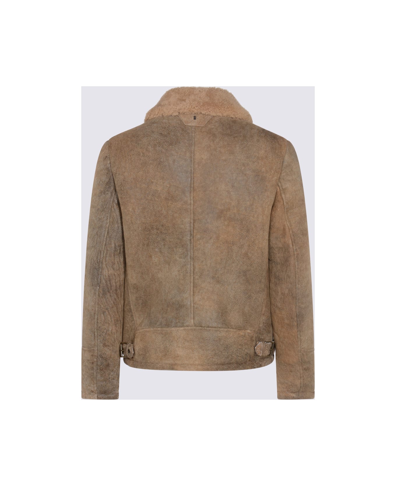 Salvatore Santoro Brown Leather Jacket レザージャケット