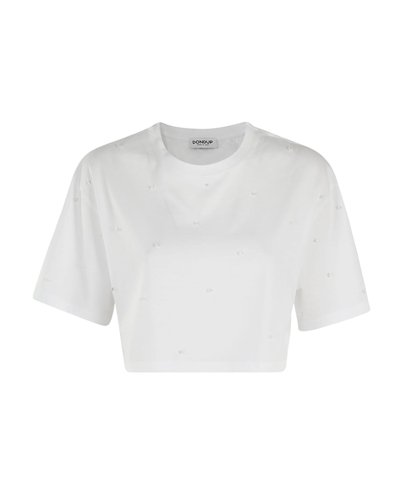 Dondup T Shirt - Bianco