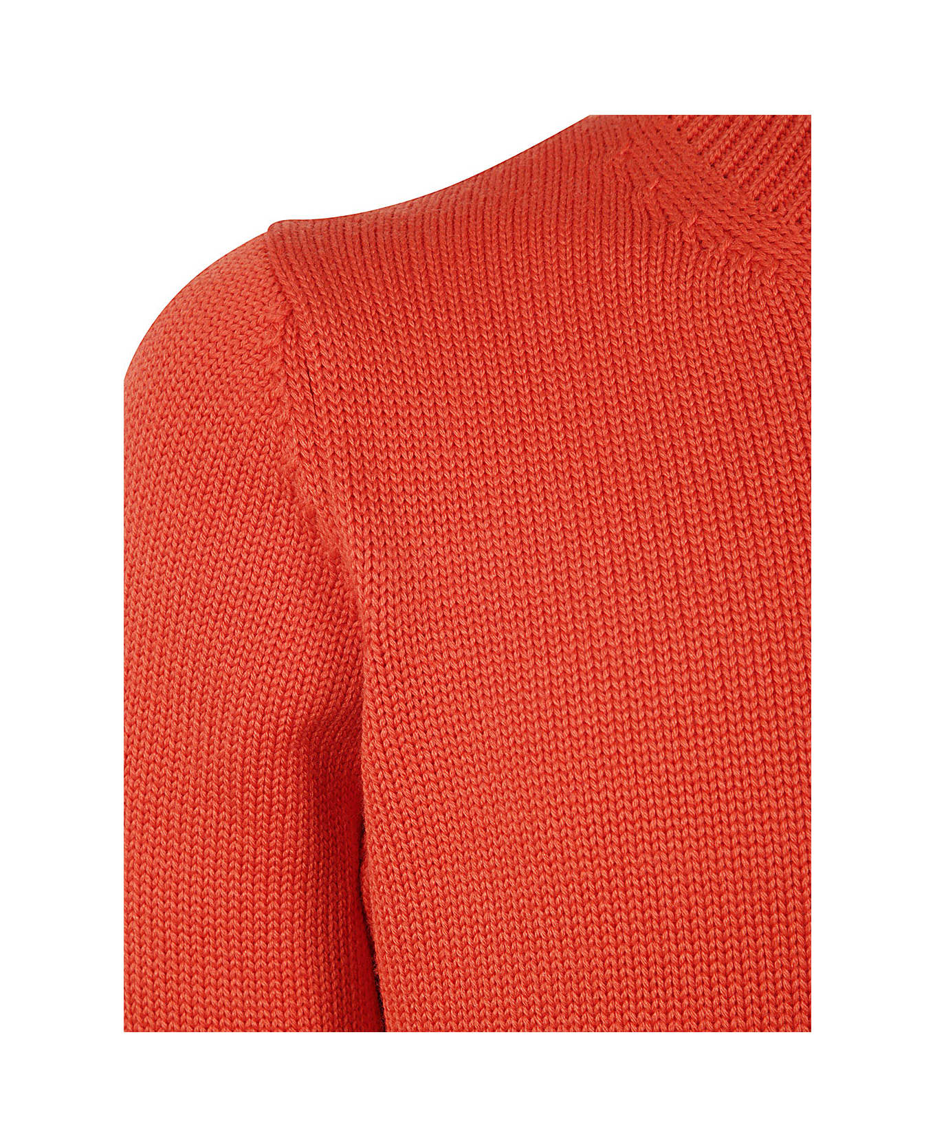 Nuur Long Sleeves Round Neck - Orange