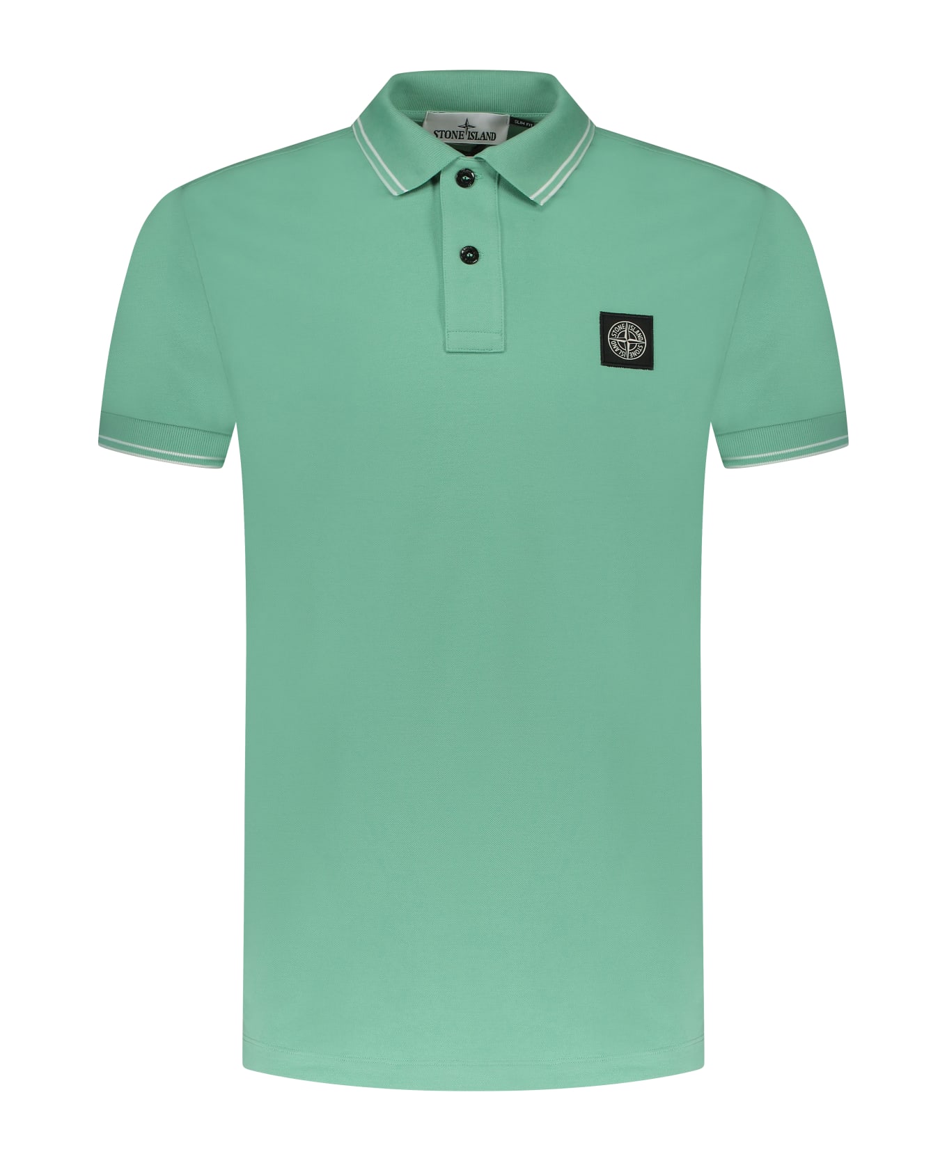 Stone Island 2sc18 Cotton Polo Shirt - Verde