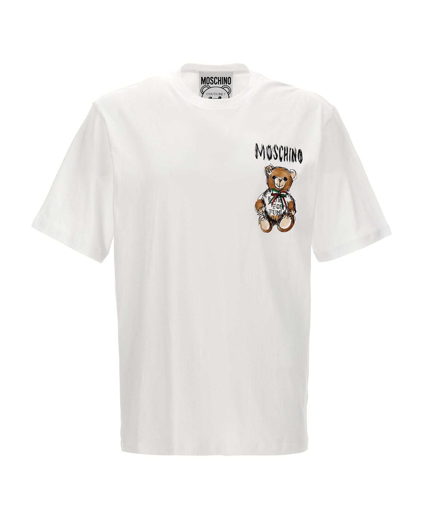 Moschino 'archive Teddy' T-shirt - White