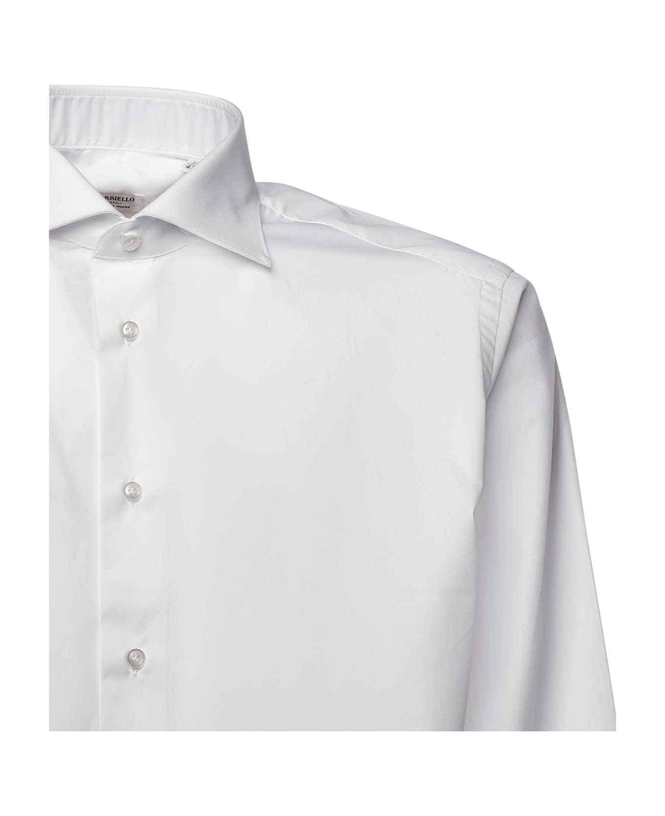 Borriello Napoli Cotton Shirt - White