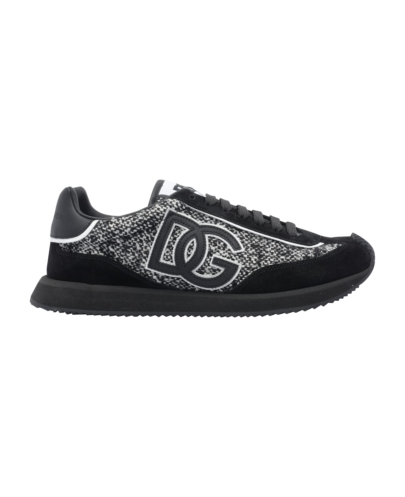 Dolce 
Gabbana Dg Cushion Sneakers - Black