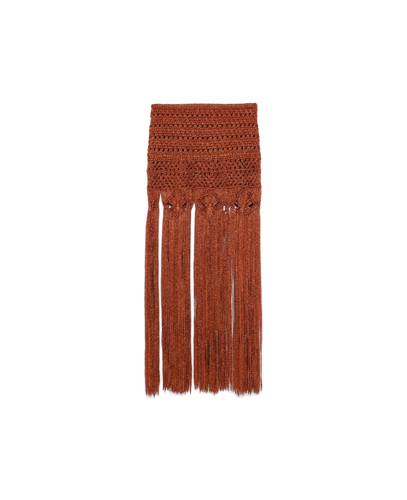 Alanui Skirt - BROWN