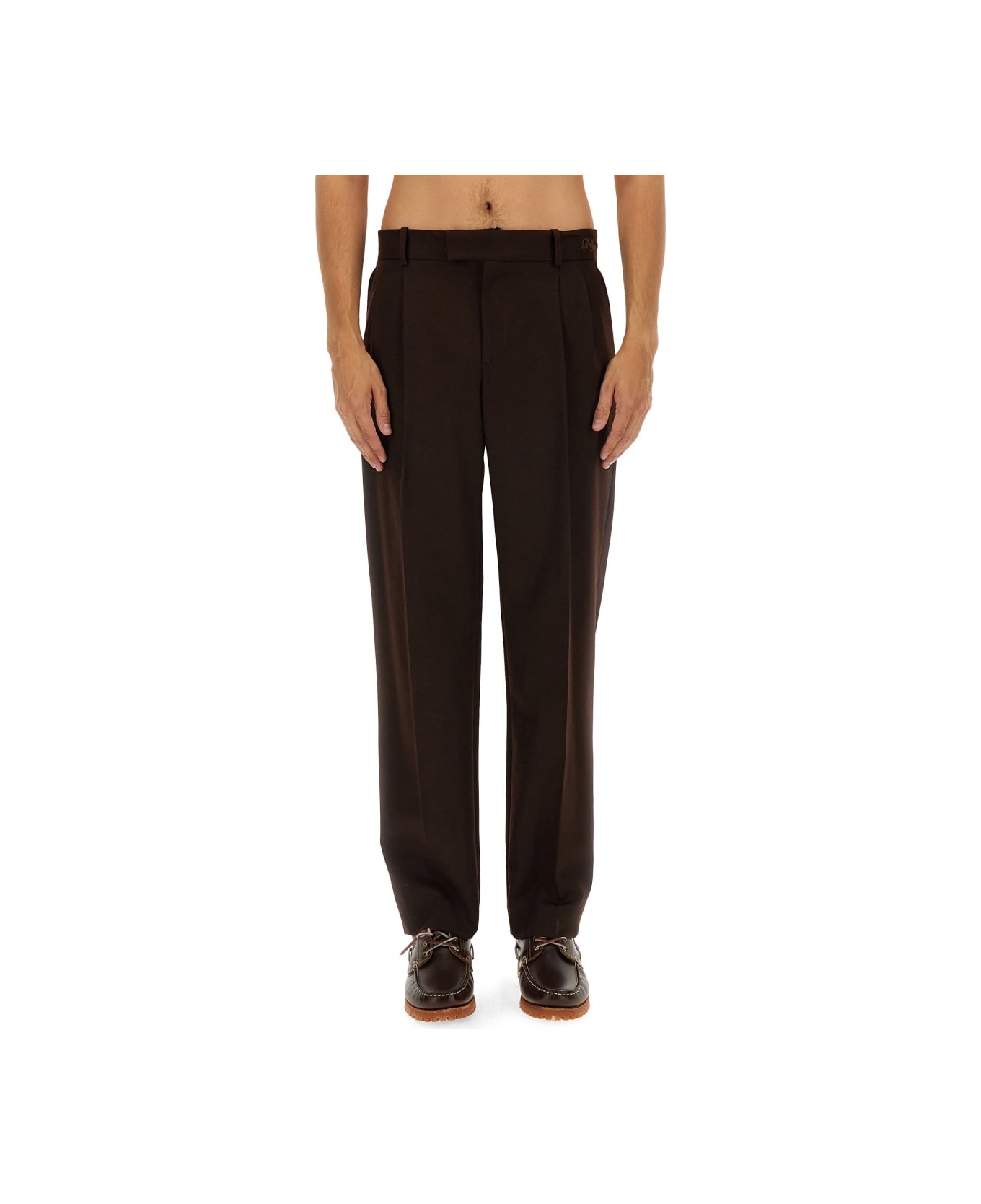 Drôle de Monsieur Golfeur Pants - BROWN