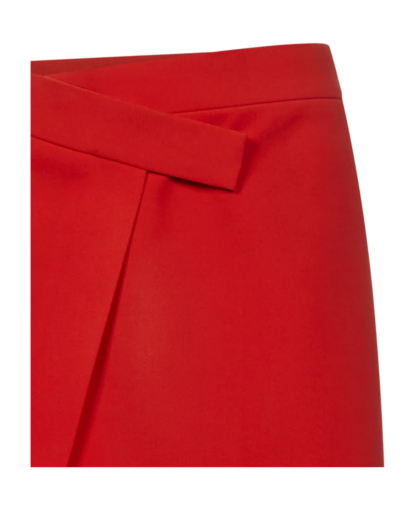 The Attico 'cloe' Skirt - Red