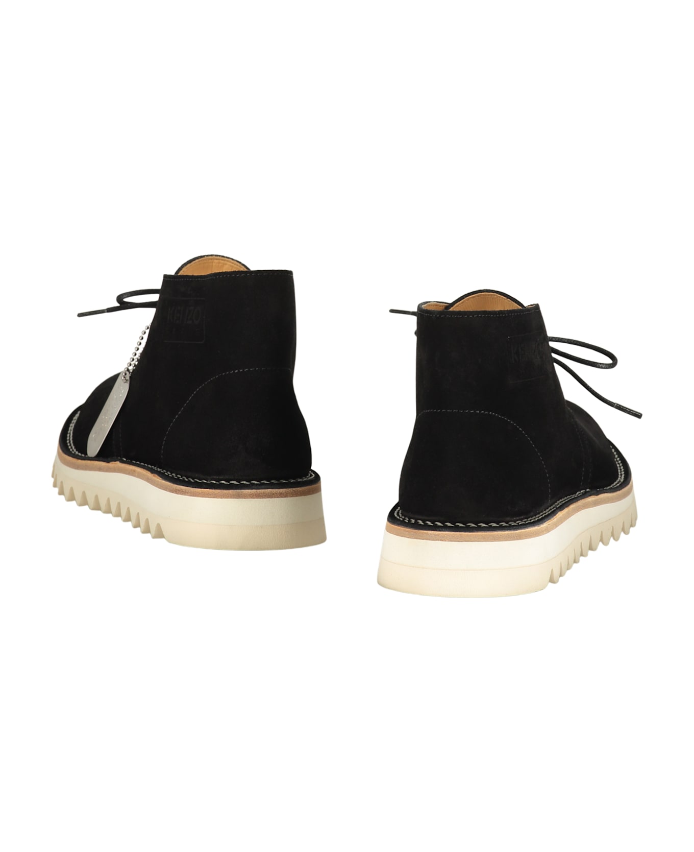 Kenzo Suede Desert Boots - black