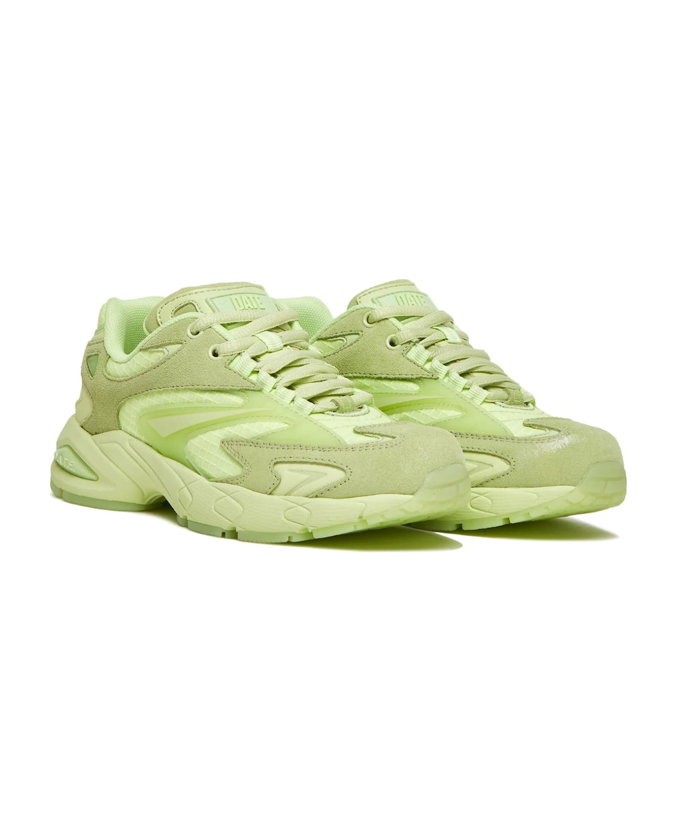 D.A.T.E. Green Sn23 Sneaker - GREEN