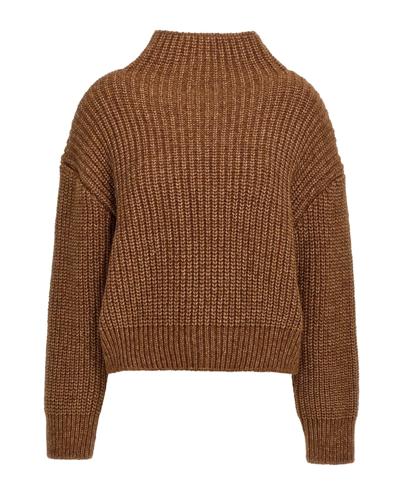 Alberta Ferretti High Neck Sweater - Orange