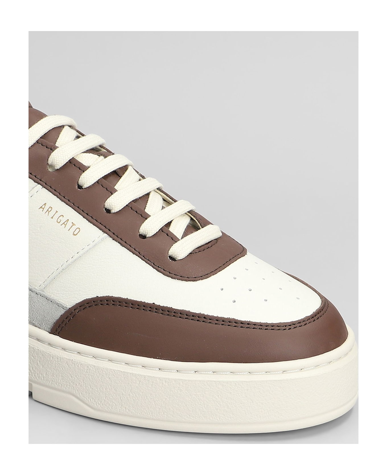 Axel Arigato Orbit Vintage Sneakers In Grey Leather - grey