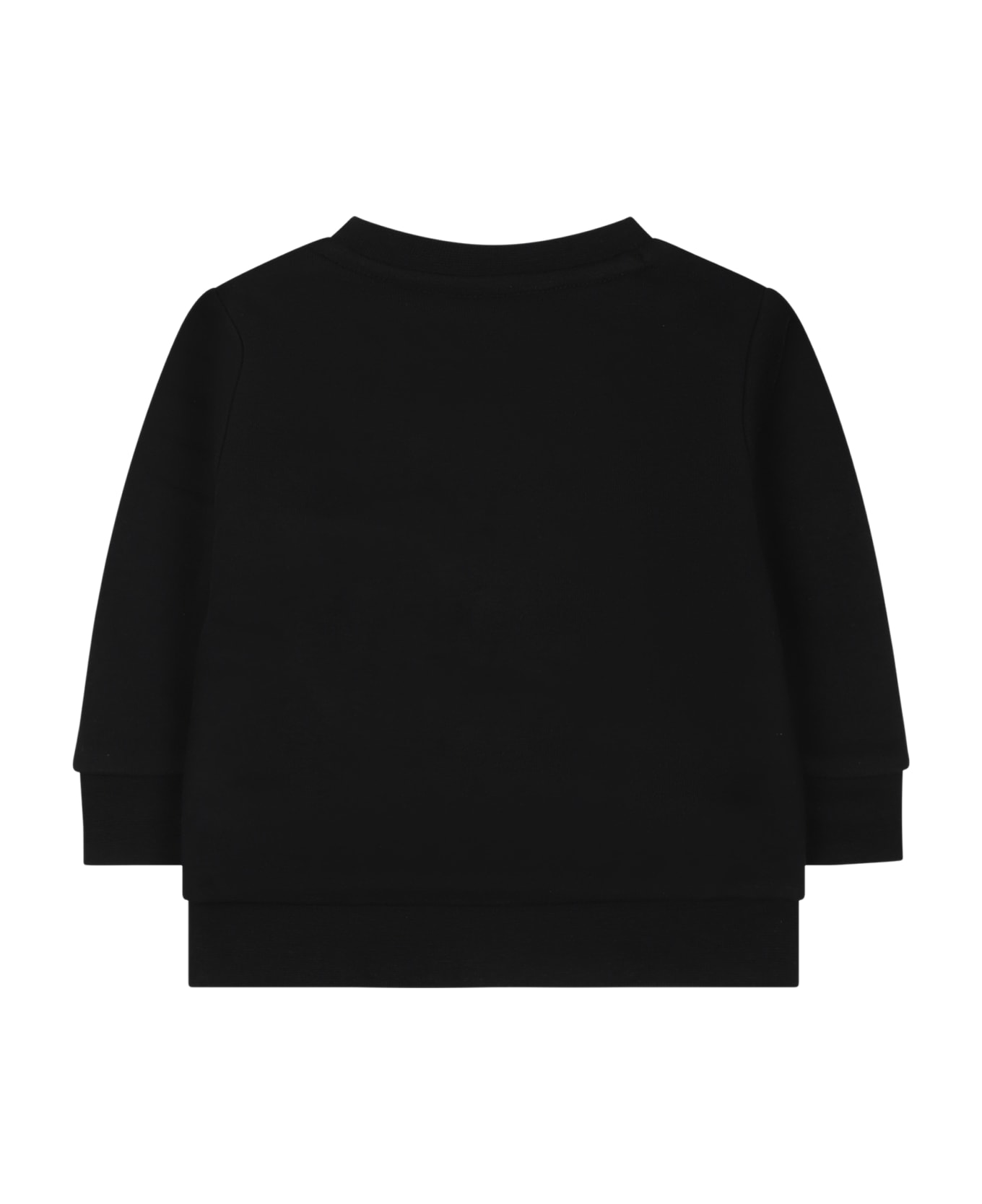 Hugo Boss Black Sweatshirt With Logo For Baby Boy - Black