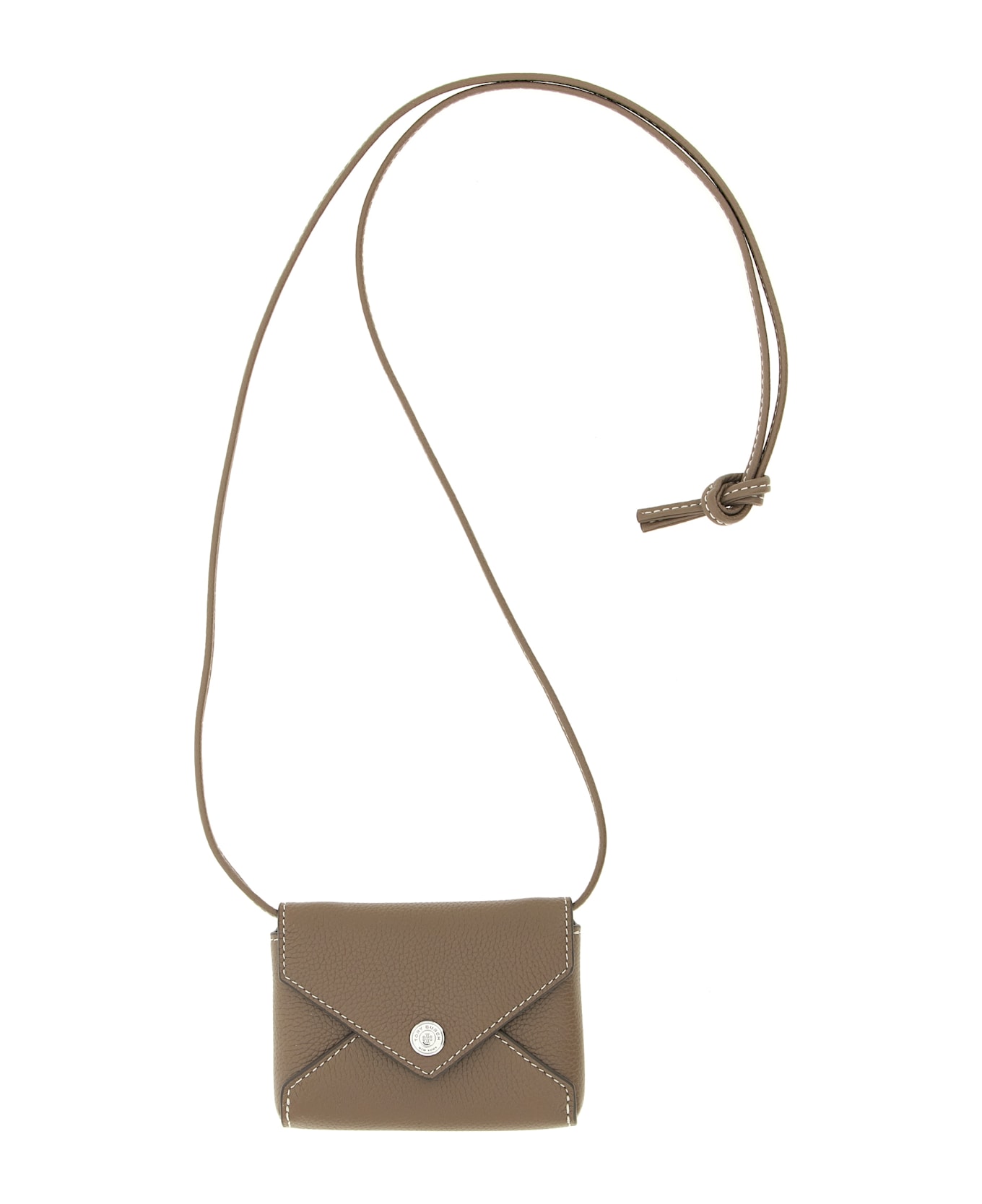 Tory Burch 'lanyard' Card Holder - Brown