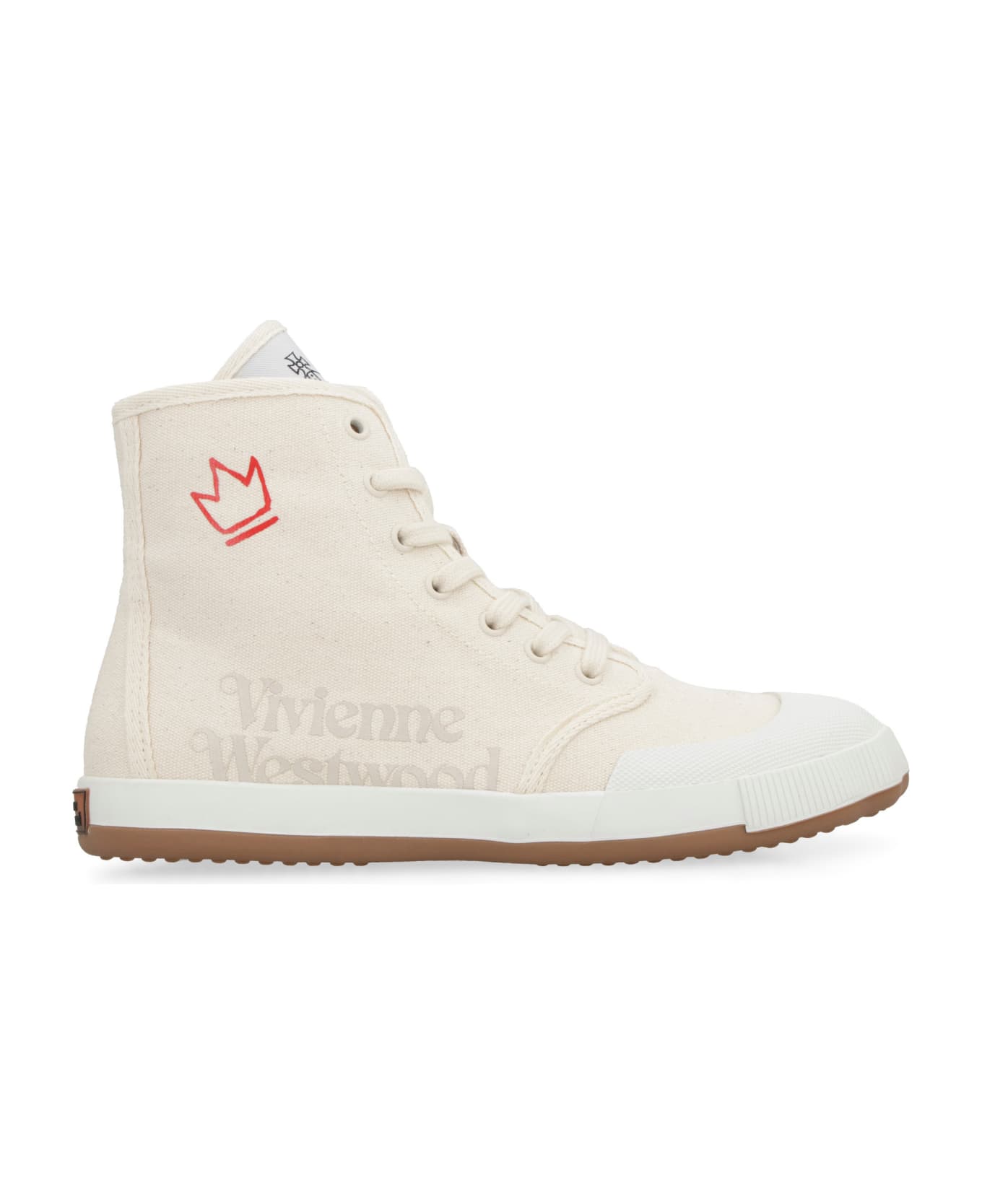 Vivienne Westwood Animal Gym Canvas High-top Sneakers - skin スニーカー