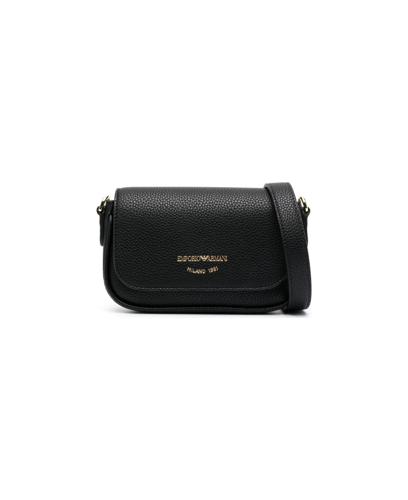 Emporio Armani Multi Mini Shoulder Bag - Black
