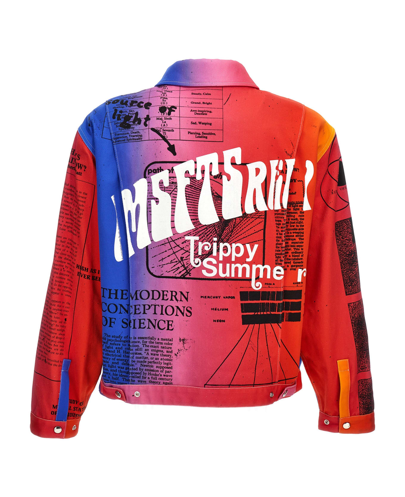 MSFTSrep Printed Canvas Jacket - Multicolor