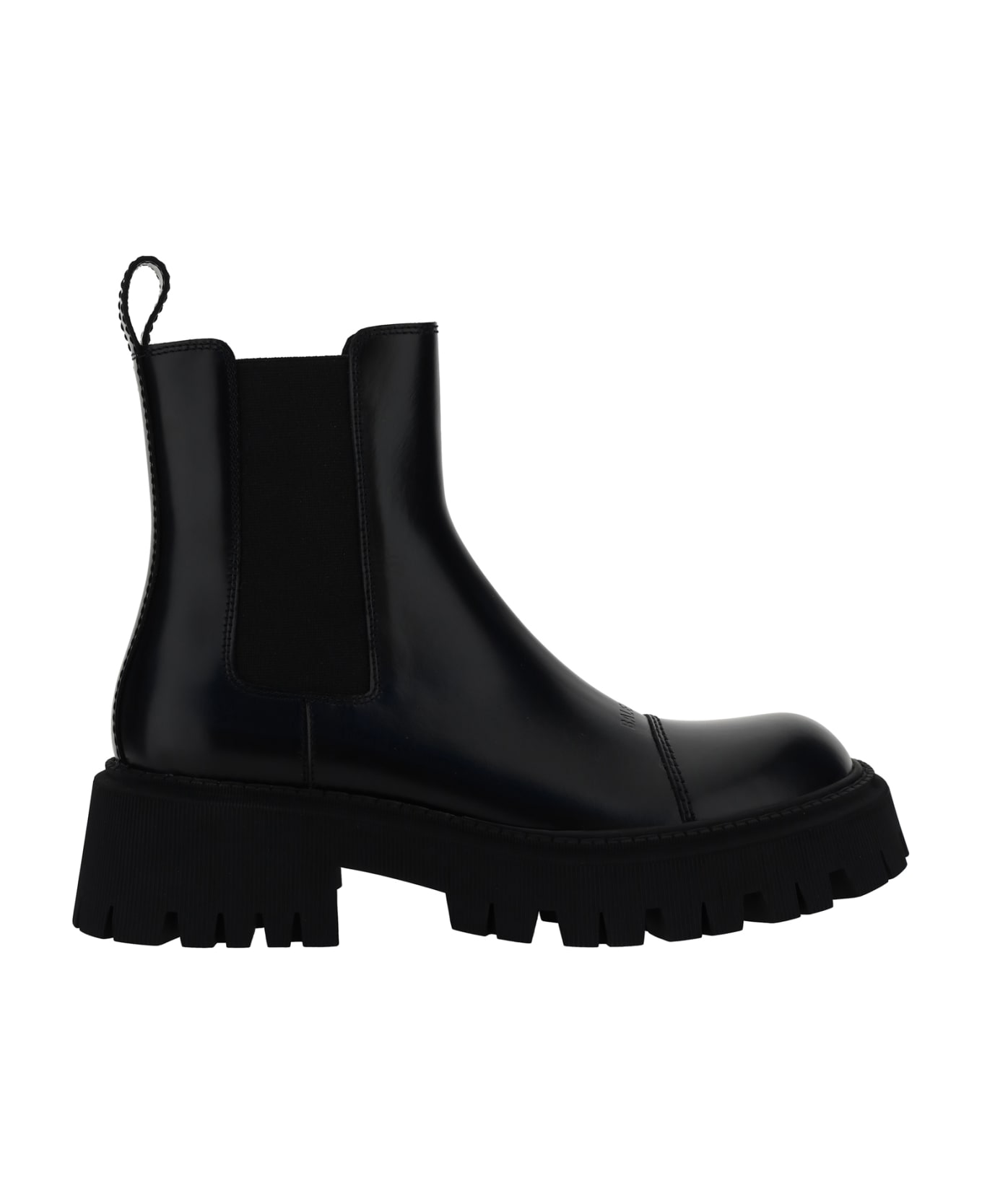 Balenciaga Tractor Boots - Black