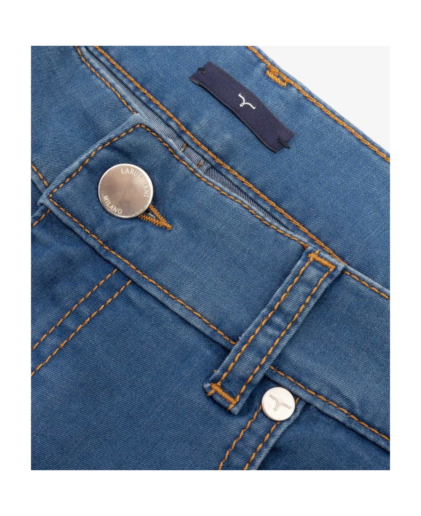 Larusmiani Trousers Jeans Five Pockets Jeans - LightBlue デニム