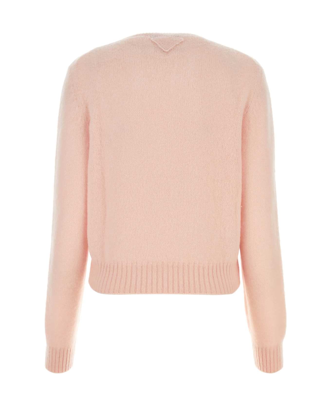 Prada Pink Cashmere Sweater - ALABASTRO