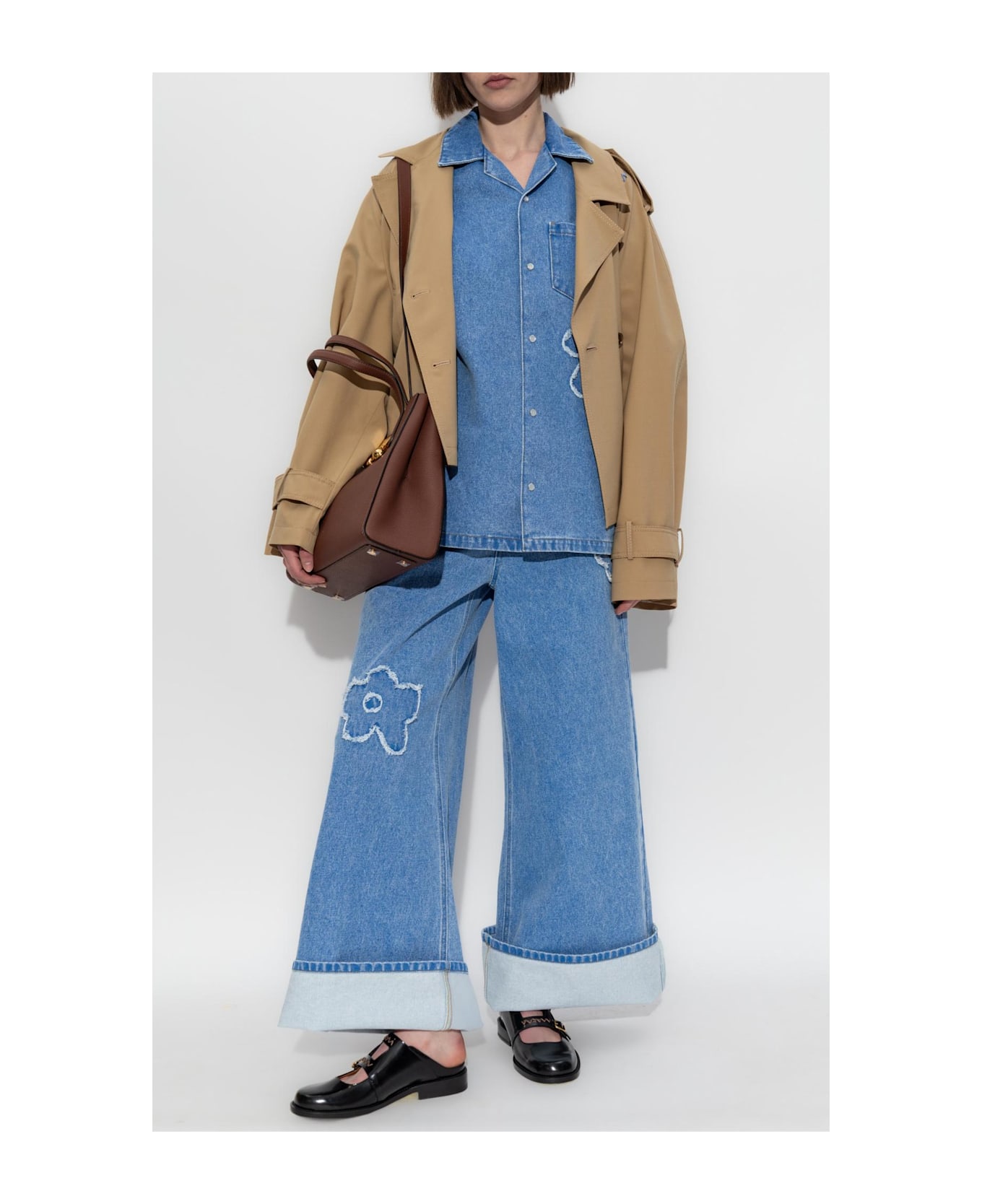 Marni Jacket With Belt - WINTER WHEAT