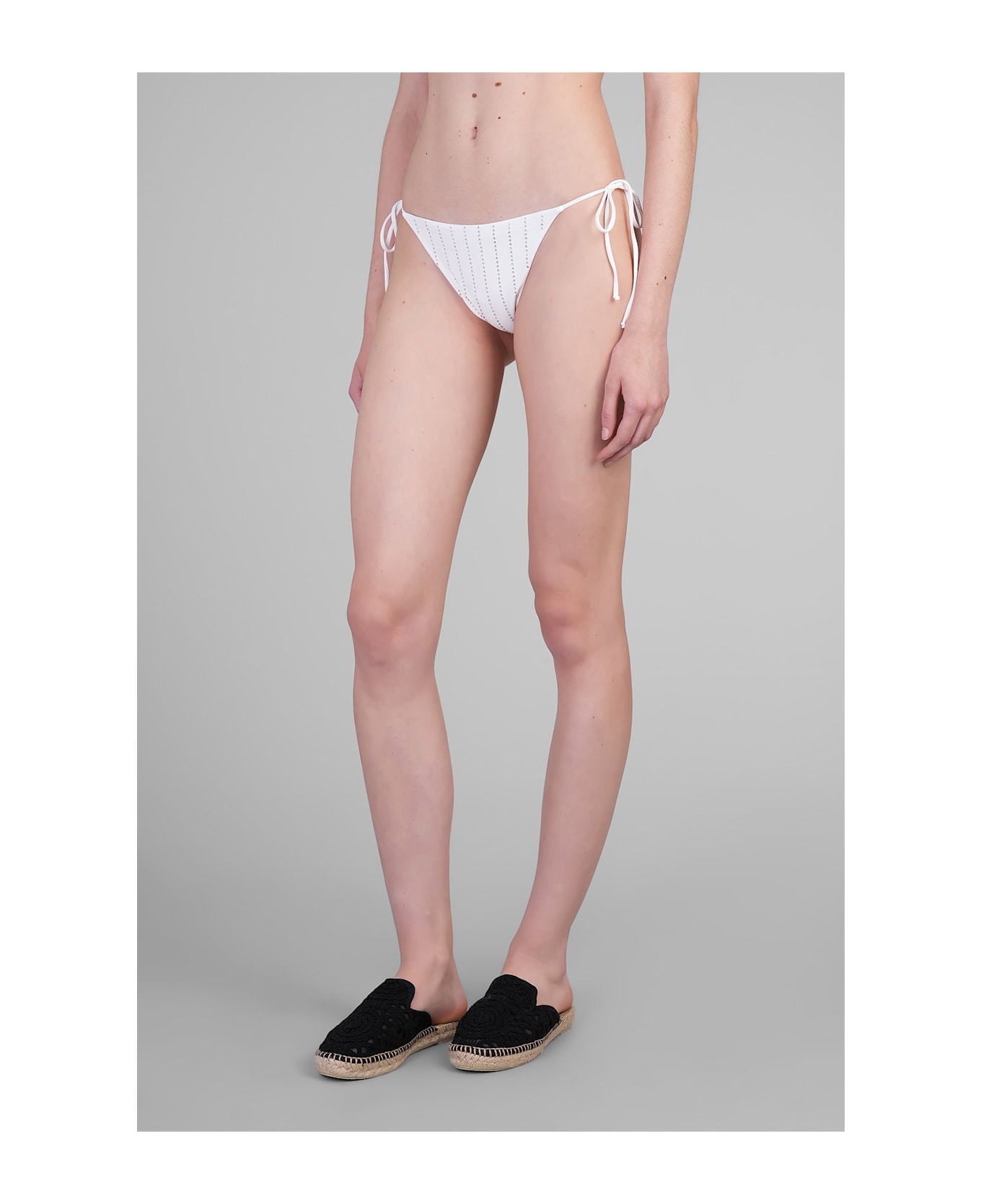 MC2 Saint Barth Marielle Beachwear In White Polyamide - white