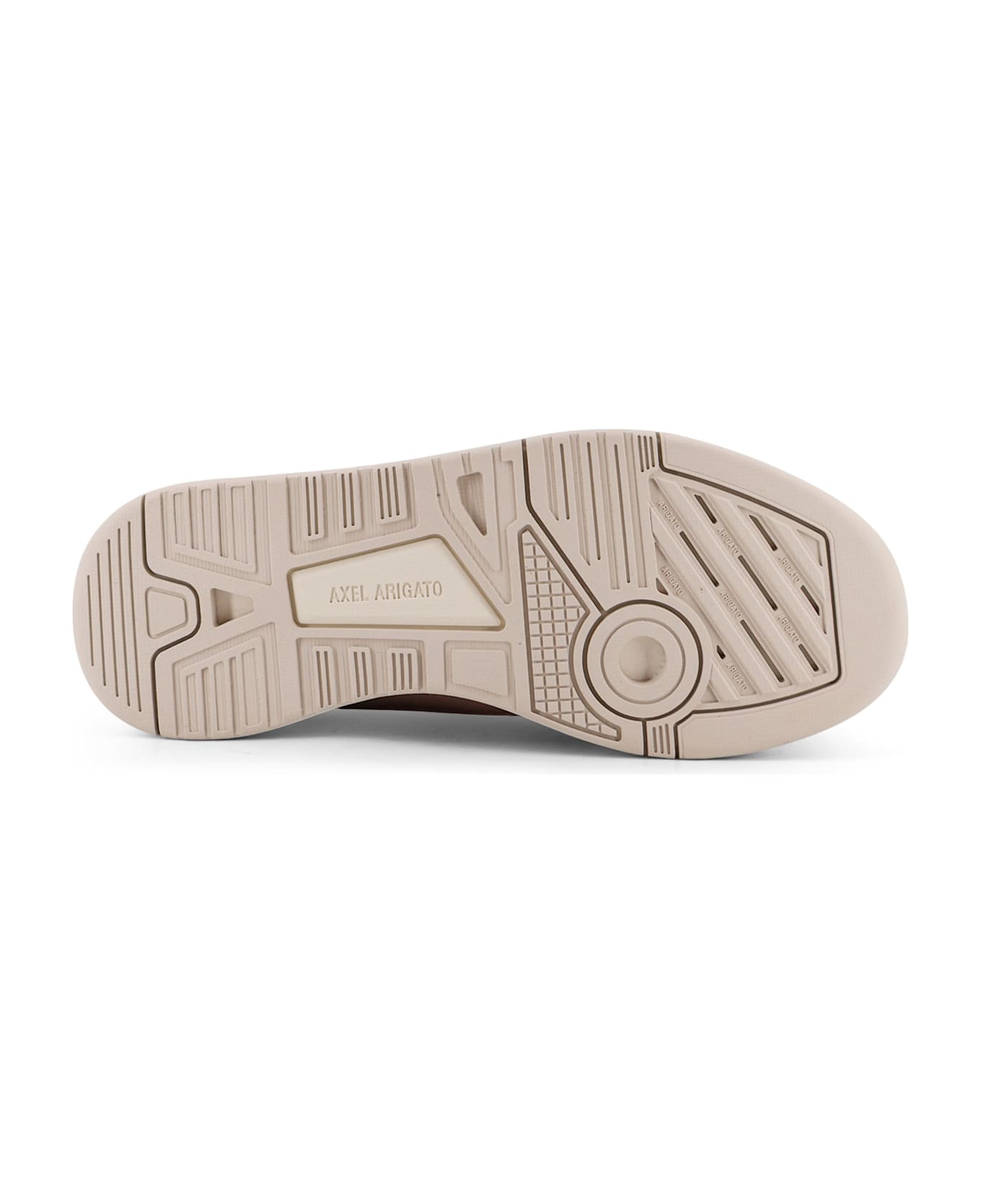 Axel Arigato Clay Low-top Suede And Leather Sneakers - Beige rosa