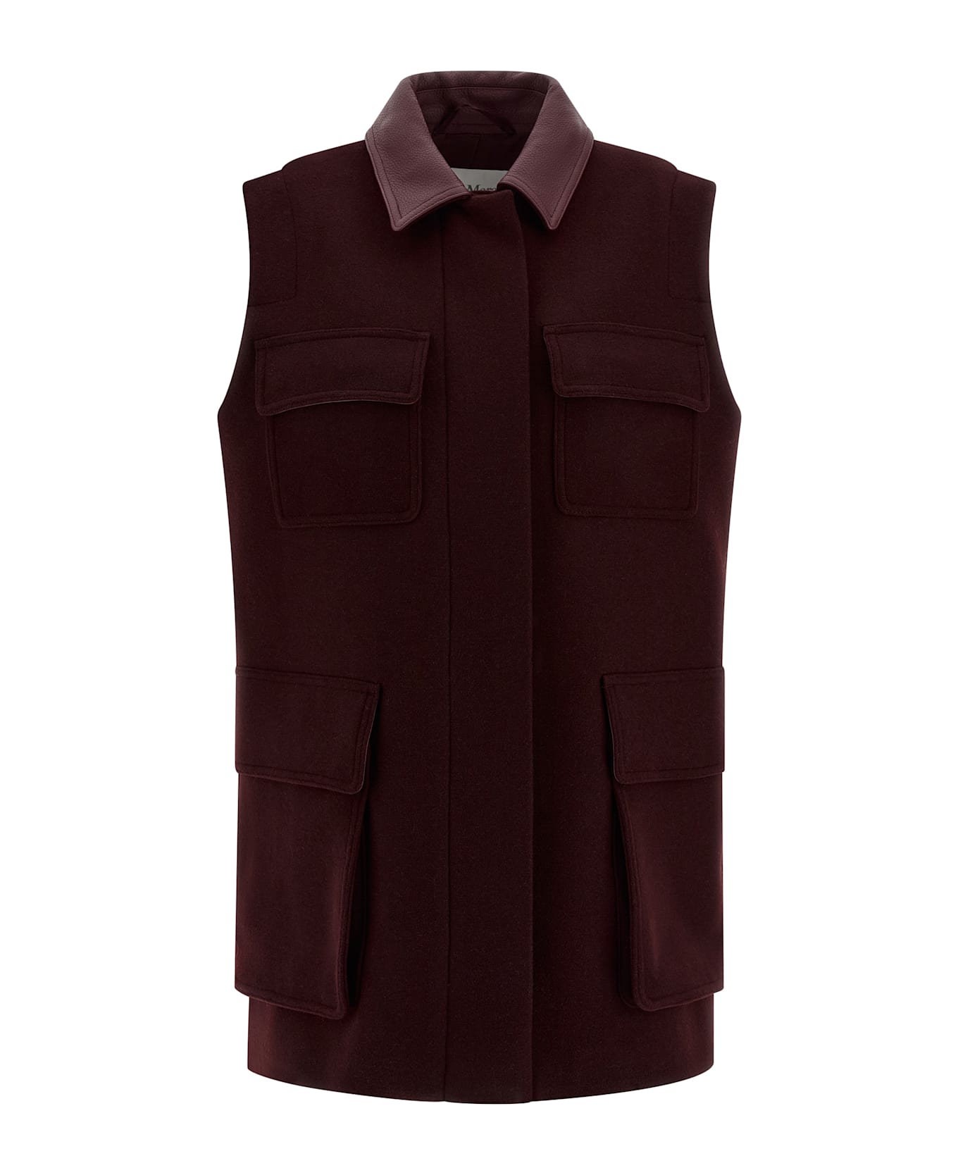 Max Mara 
aeroso1234
 Vest - Bordeaux