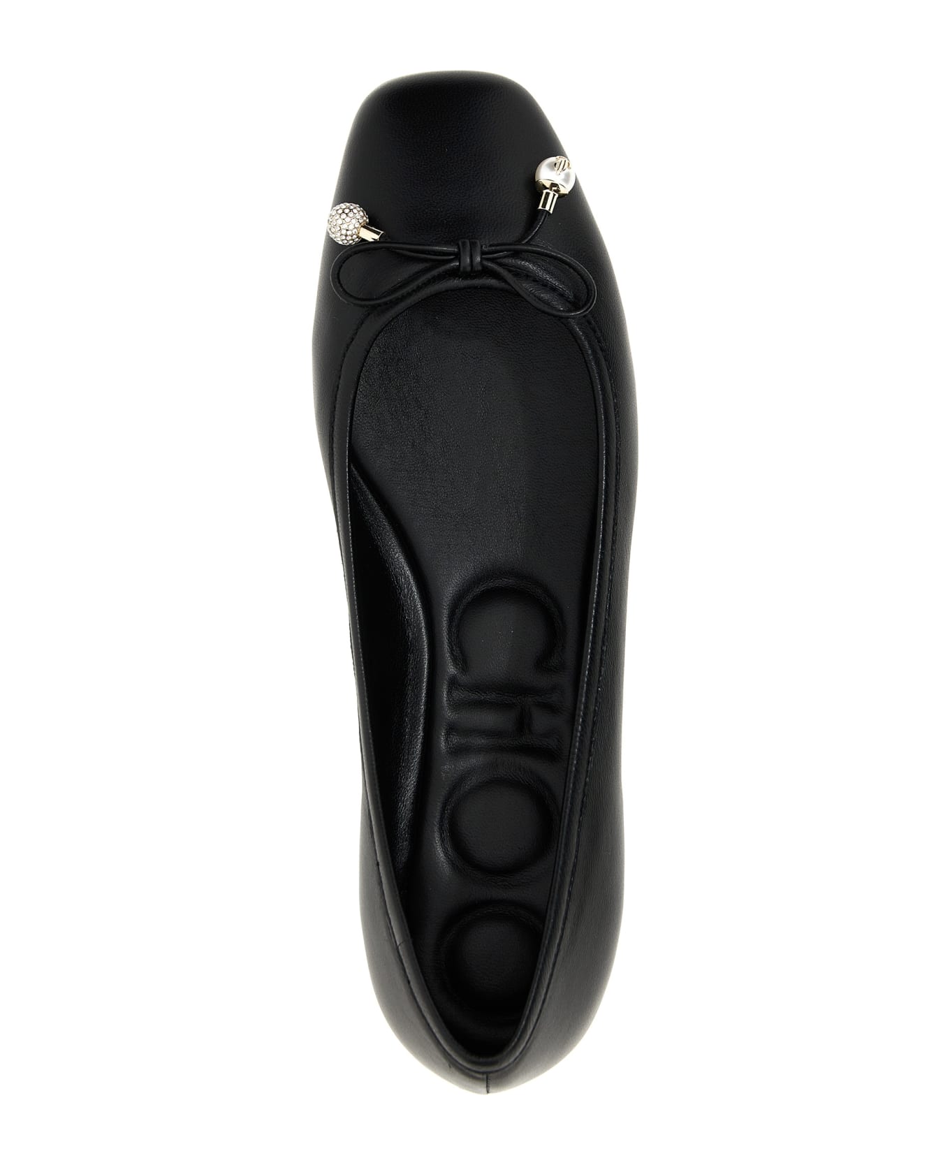 Jimmy Choo Elme Ballet Flats - Black  