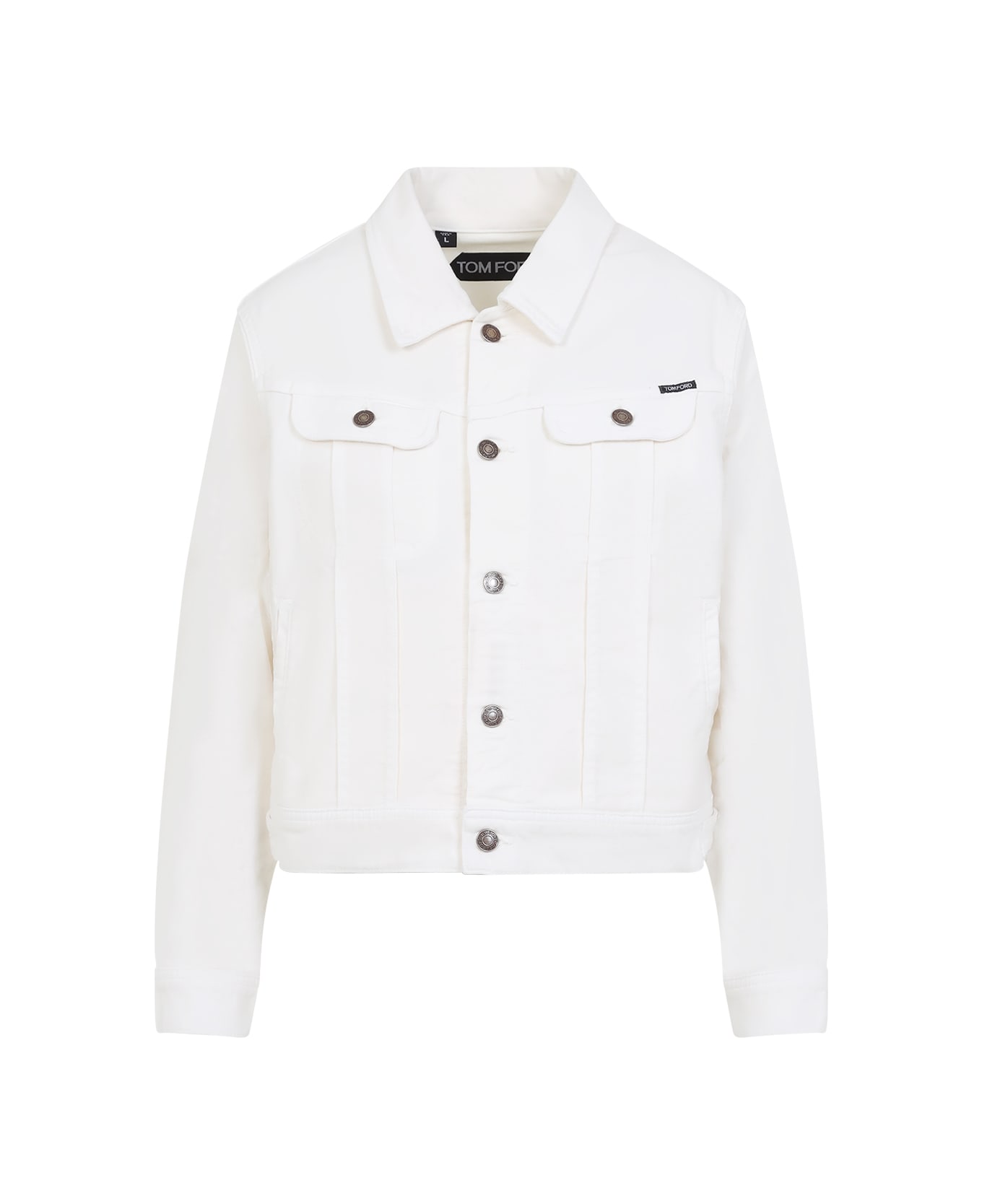 Tom Ford Moleskine Denim Jacket - Off White