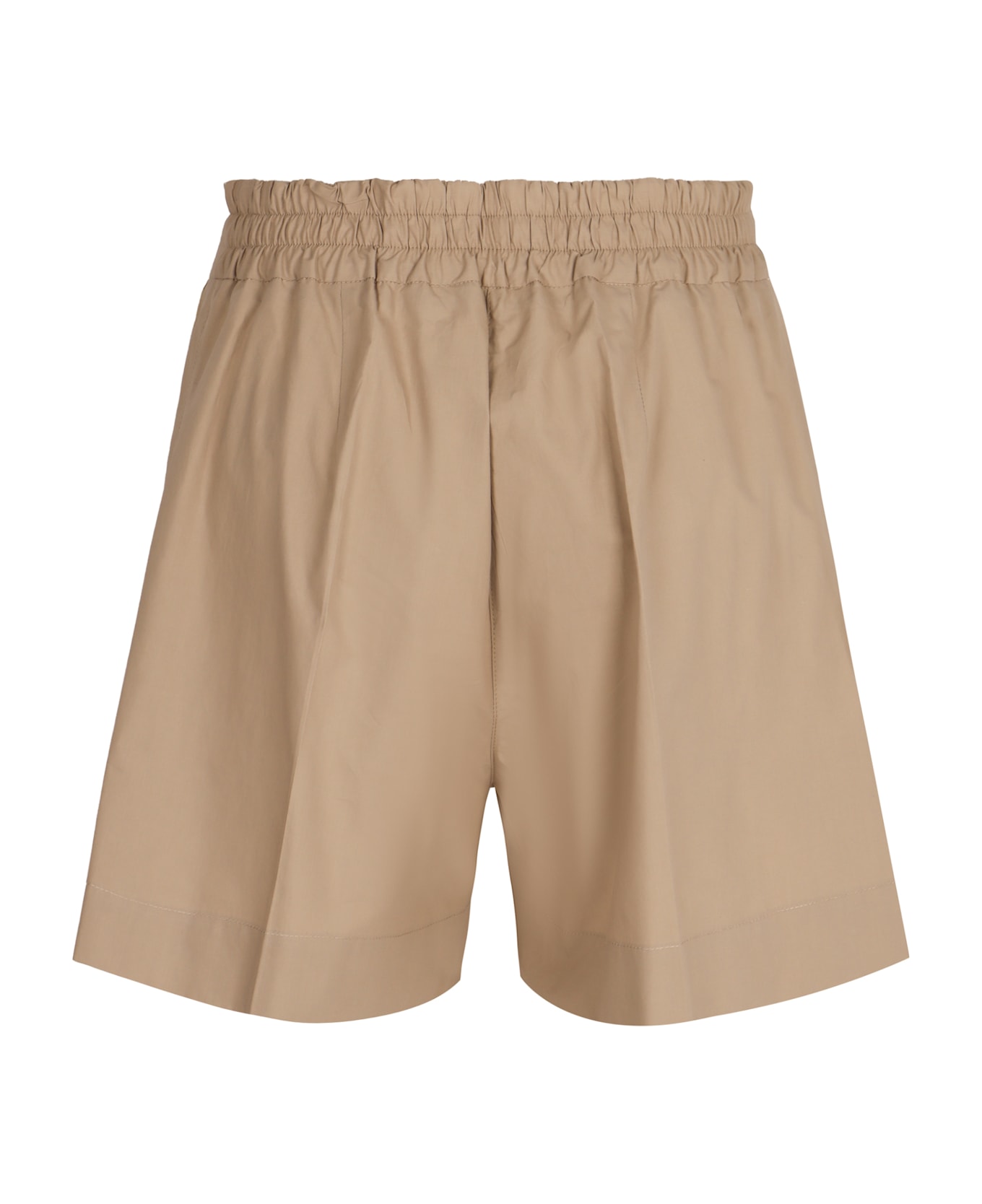 Parosh Cotton Shorts - Beige