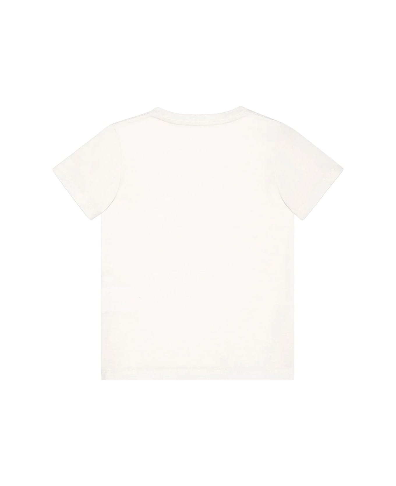 Gucci T-shirt Cotton Jersey - White Green Red