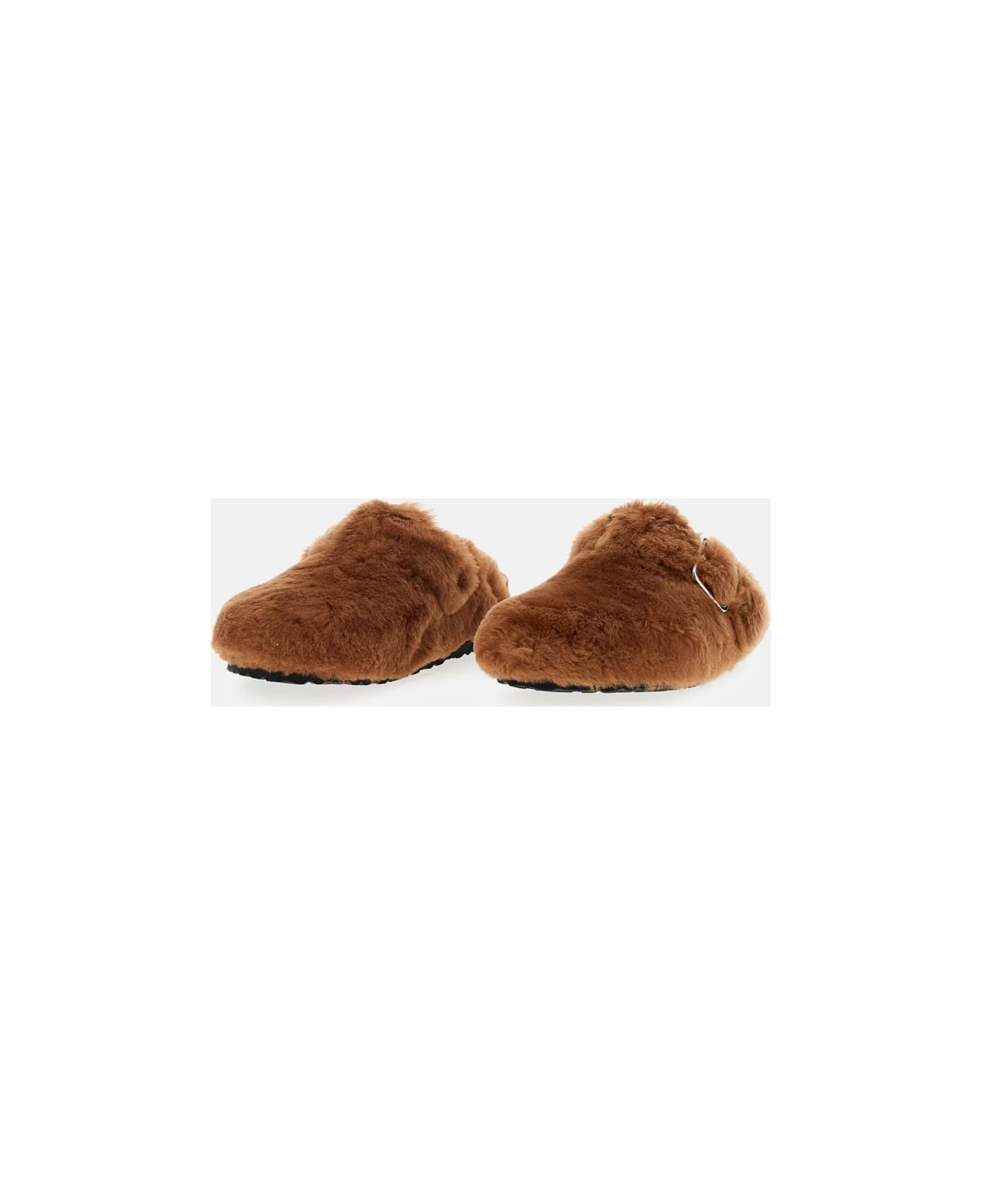Birkenstock Becomes Berlin Boston Shearling 1774 - Brown サンダル