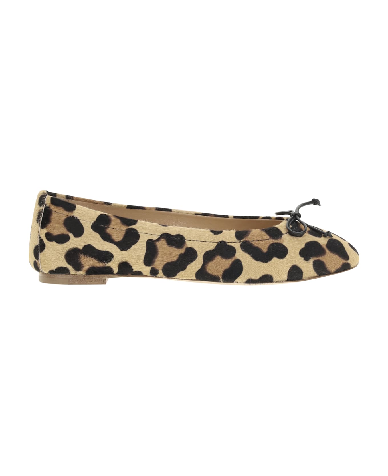 Francesco Russo Leopard-print Ballerinas