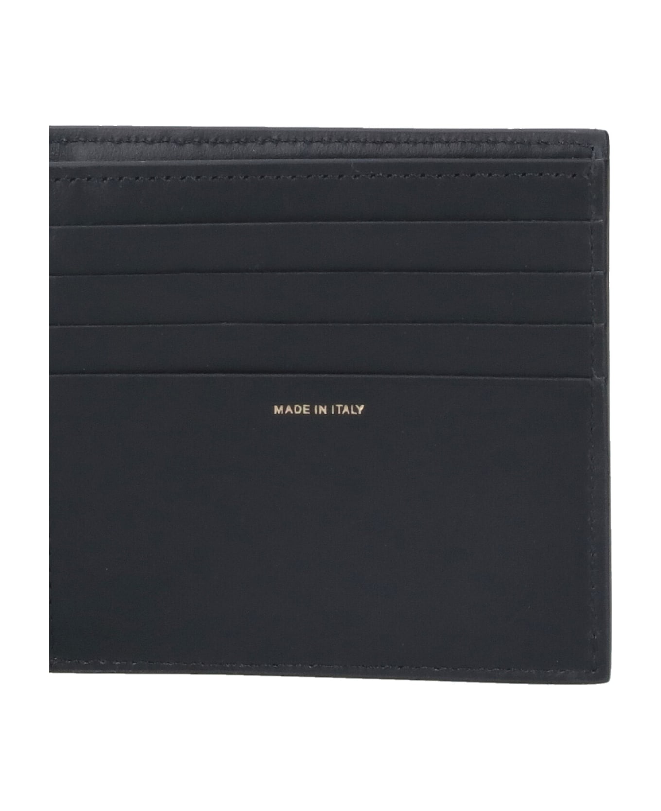 Paul Smith "signature Stripe Block" Bifold Wallet - Black  